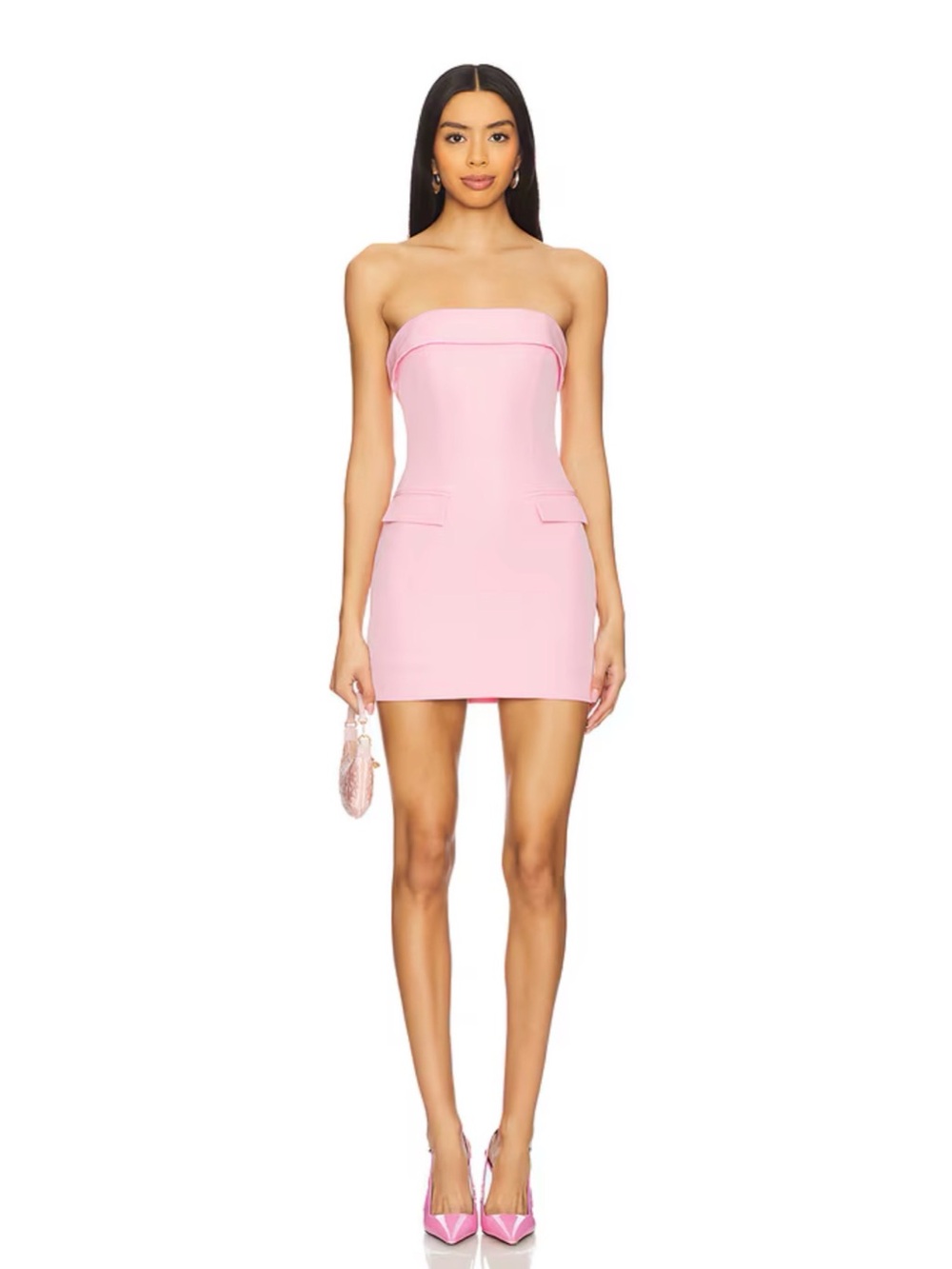 More To Come Strapless Eleni Mini Dress